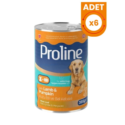 Proline Pate İçinde Et Parçacıklı Kuzu Etli Ve Bal Kabaklı Yetişkin Konserve Köpek Maması
