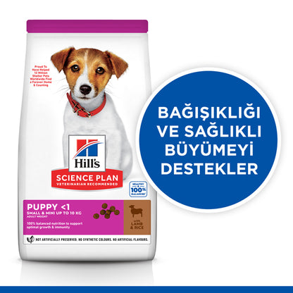 Hills Puppy Small & Mini Kuzu Etli Küçük Irk Yavru Köpek Maması