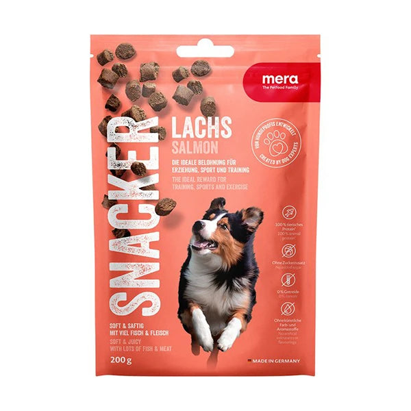 Mera Snacker Somonlu Yumuşak Köpek Ödülü Maması