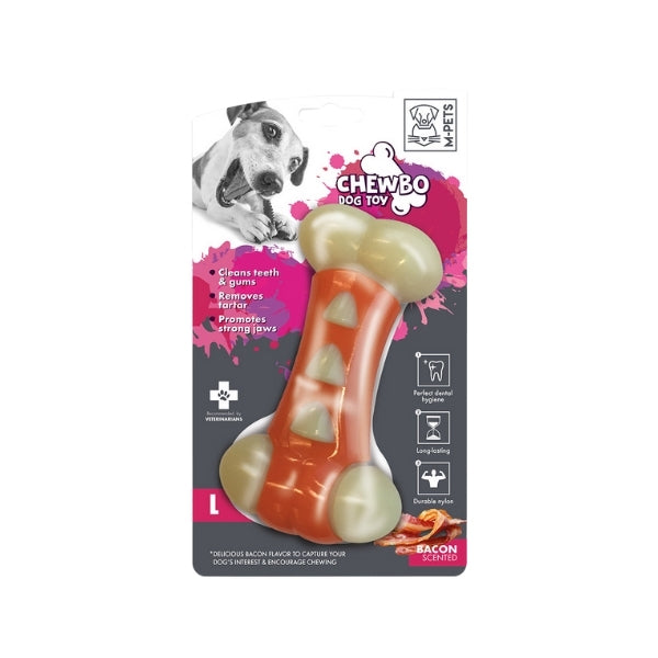 M-Pets Chewbo Et Aromalı Diş Bakım ve Köpek Çiğneme Oyuncağı