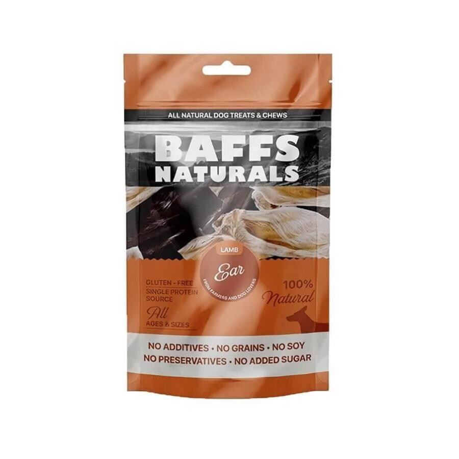 Baffs Natural Ear Kuzu Kulağı Köpek Ödülü 100 GR  | SRC: Barcode: 8683229861441