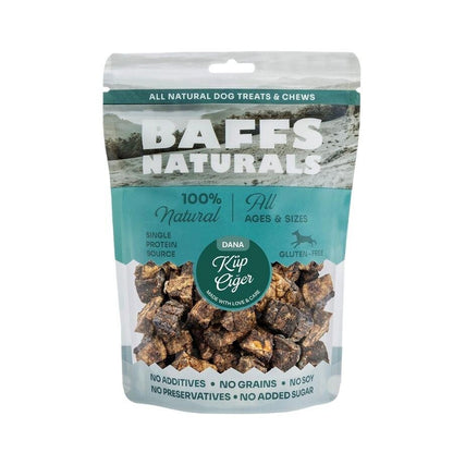 Baffs Naturals Kurutulmuş Dana Küp Ciğer Köpek Ödülü 100 GR  | SRC: Barcode: 8683229861335