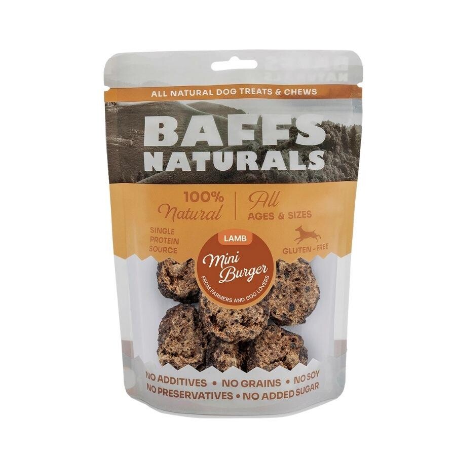 Baffs Naturals Kurutulmuş Kuzu Etli Mini Burger Köpek Ödülü 100 GR  | SRC: Barcode: 8690627023555