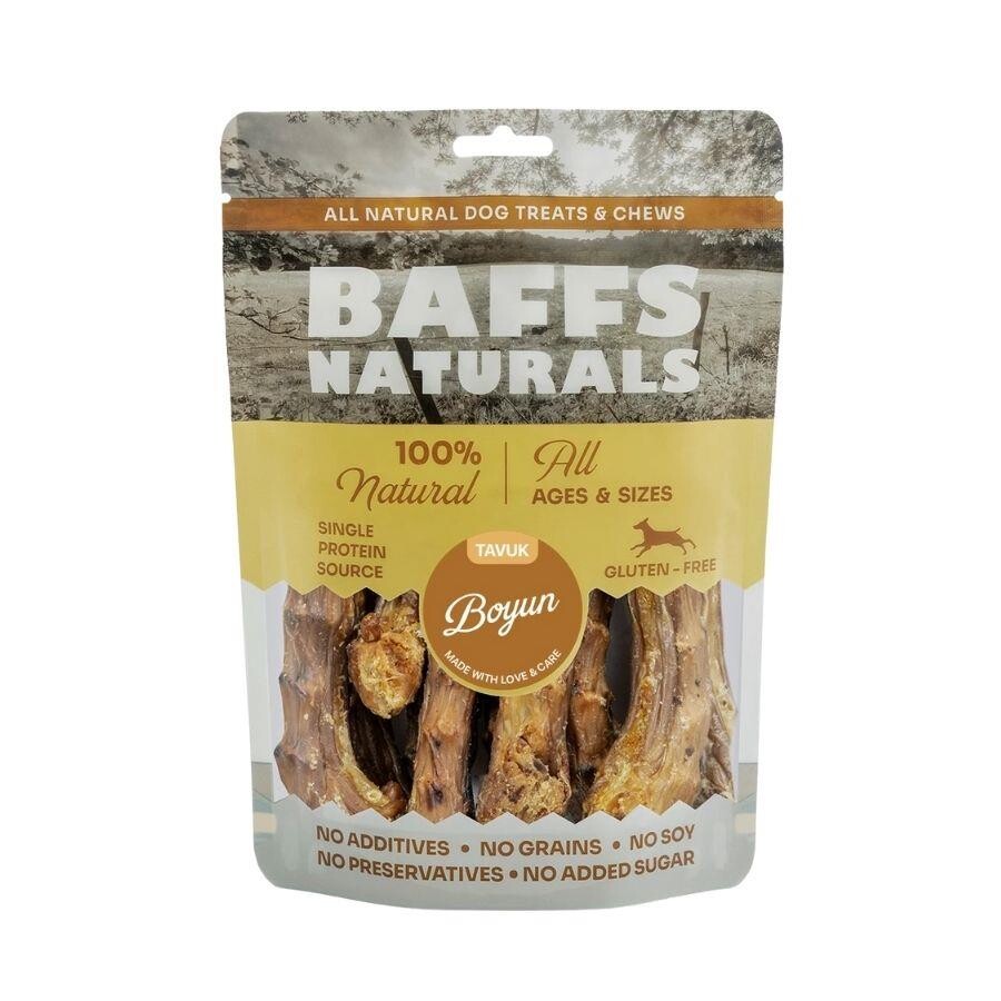 Baffs Naturals Kurutulmuş Tavuk Boynu Köpek Ödülü 100 GR  | SRC: Barcode: 8683229861427
