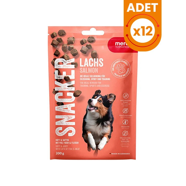 Mera Snacker Somonlu Yumuşak Köpek Ödülü Maması