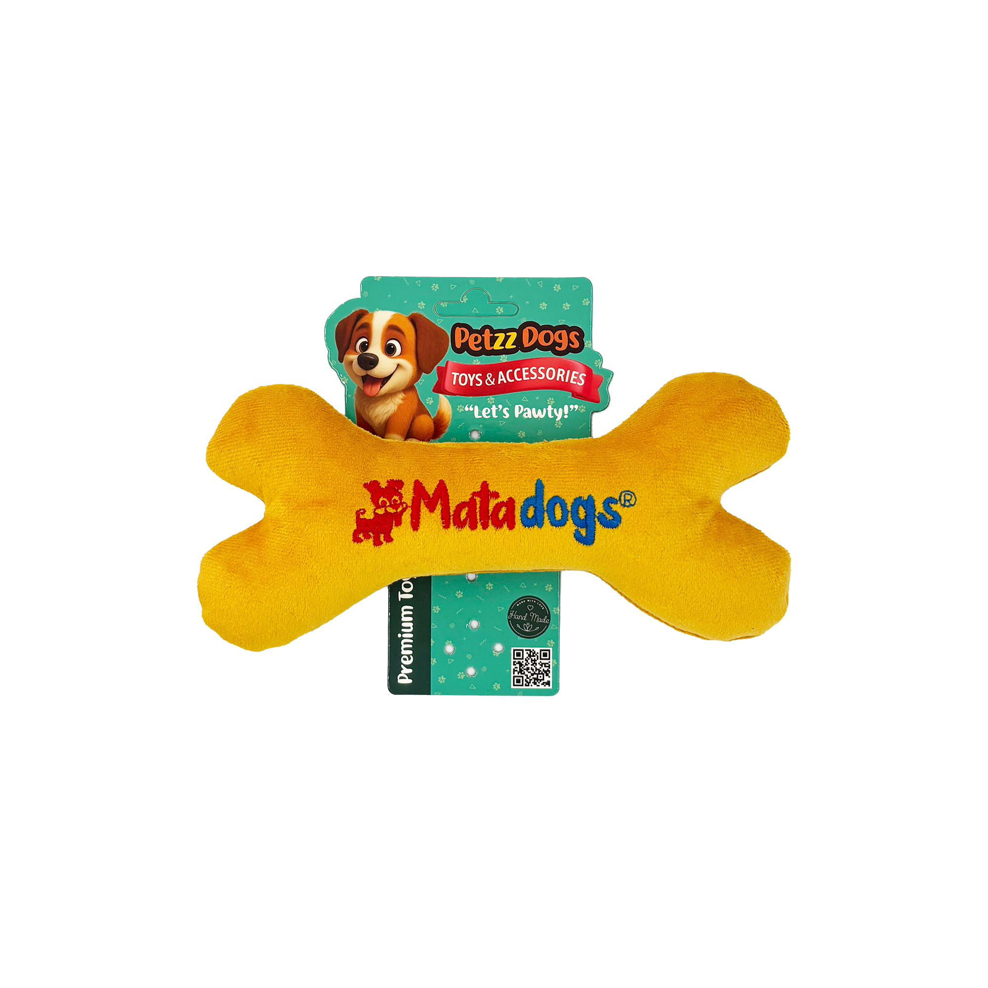 PetzzDogs Bone Sesli Dayanıklı Peluş Köpek Çiğneme Oyuncağı