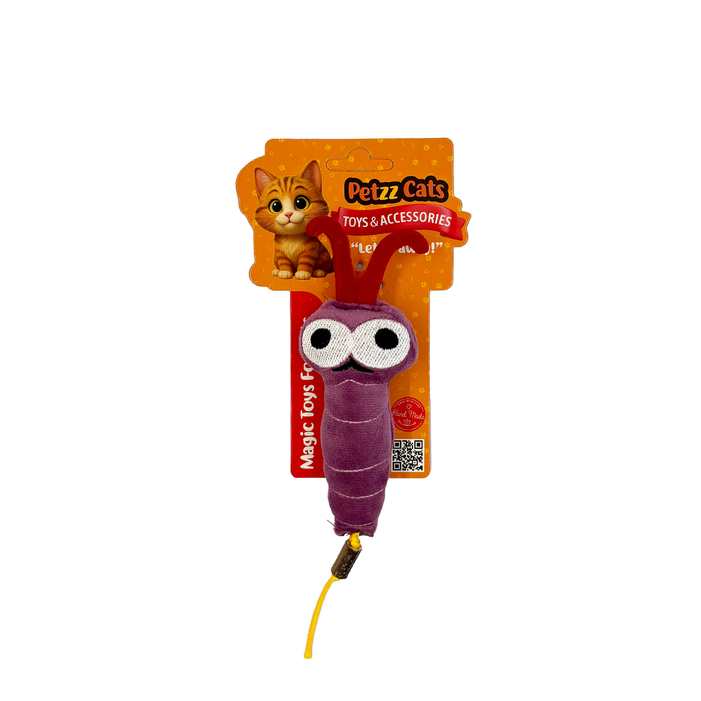 PetzzCats July Matatabi ve Çıngırak Sesli Peluş Kedi Oyuncağı