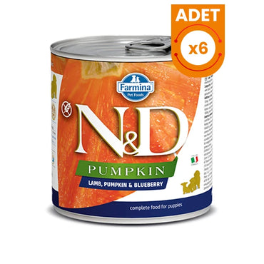 N&D Pumpkin Balkabaklı ve Kuzu Etli Yavru Konserve Köpek Maması
