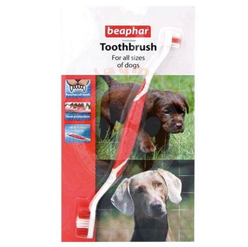 Beaphar Toothbrush Çift Taraflı Köpek Diş Fırçası  | SRC: Barcode: 8711231153152