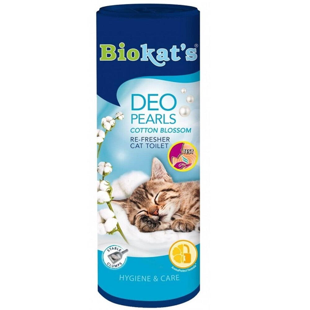 Biokats Deo Pearls Kedi Kumu Parfümü Çiçek Esanslı 700 GR  | SRC: Barcode: 4002064605173
