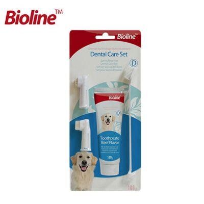 Bioline Köpekler İçin Ağız Temizleme Jeli Ve Diş Fırçası Seti  | SRC: Barcode: 6970117120431