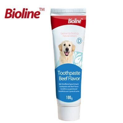 Bioline Köpekler İçin Biftek Aromalı Diş Macunu 100 GR  | SRC: Barcode: 6970117120189