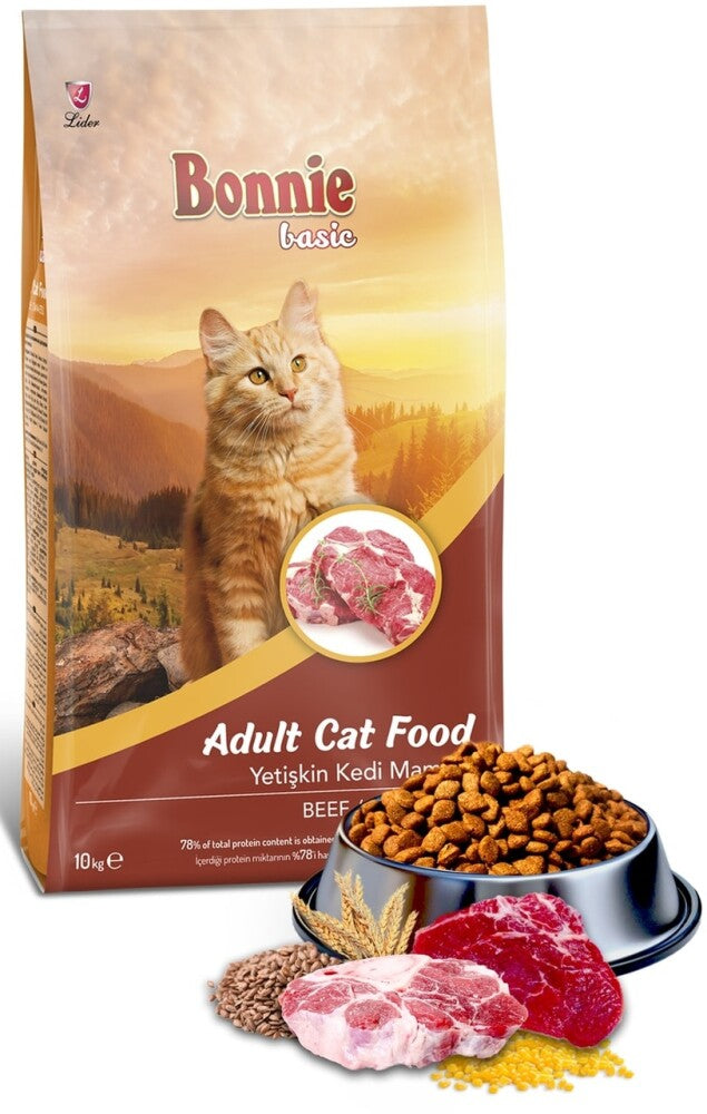 Bonnie Dana Etli Yetişkin Kedi Maması 10 KG  | SRC: Barcode: 8698995028547