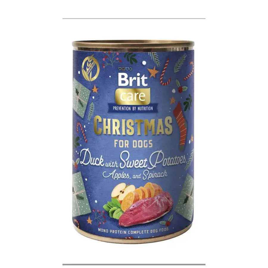 Brit Care Dog Christmas Ördek Eti Ve Tatlı Patatesli Yetişkin Köpek Konservesi 400 GR  | SRC: Barcode: 8595602579426