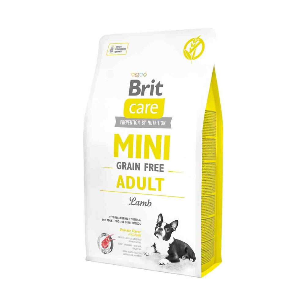 Brit Care Mini Tahılsız Kuzu Etli Küçük Irk Yetişkin Köpek Maması 2 KG  | SRC: Barcode: 8595602520107