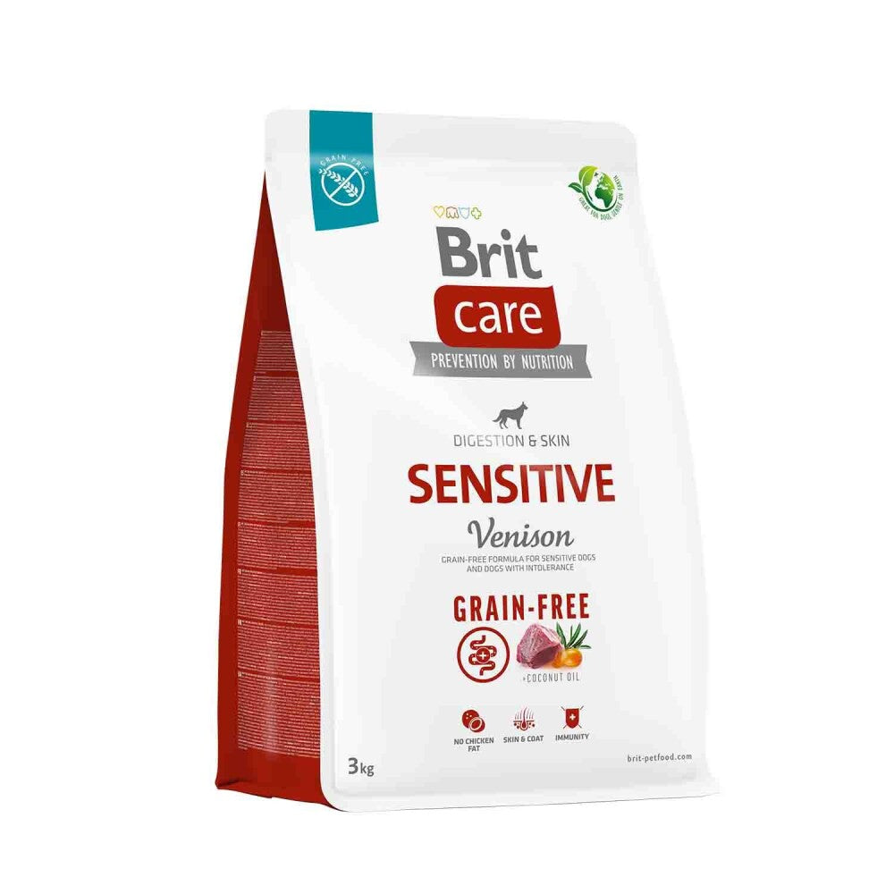 Brit Care Sensitive Digestion & Skin Geyikli Ve Patatesli Tahılsız Yetişkin Köpek Maması 3 KG  | SRC: Barcode: 8595602559145
