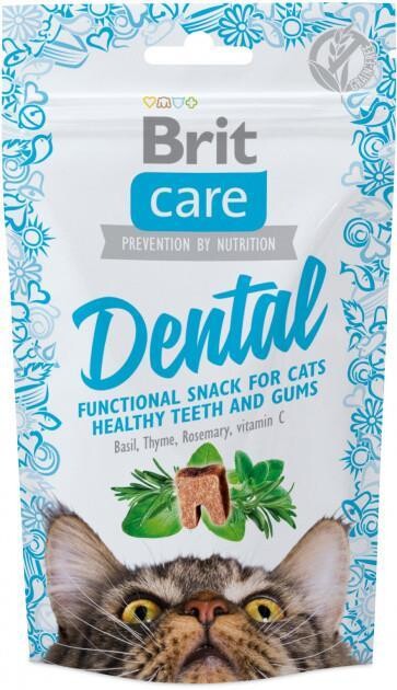 Brit Care Snack Dental Diş Sağlığı Kedi Ödül Maması 50 GR  | SRC: Barcode: 8595602521371