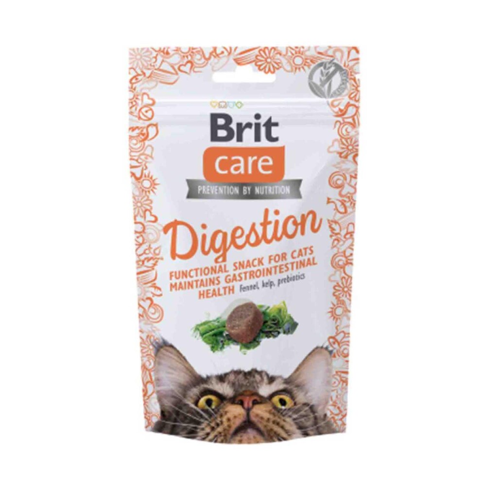Brit Care Snack Digestion Sindirim Sistemi Düzenleyici Kedi Ödül Maması 50 GR  | SRC: Barcode: 8595602555772