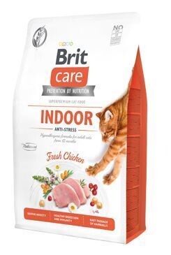 Brit Care Tahılsız Indoor Anti Stress Tavuklu Kedi Maması 2 KG  | SRC: Barcode: 8595602540853