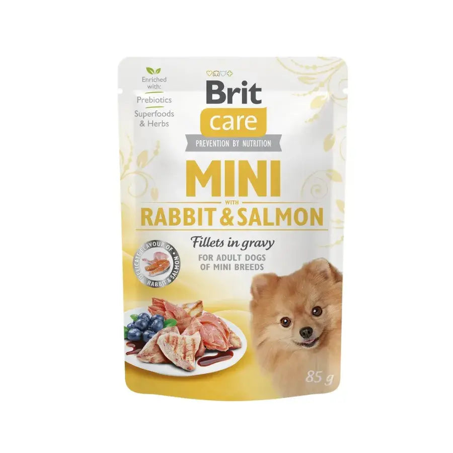 Brit Care Tavşan Ve Somonlu Mini Irk Köpek Konservesi 85 GR  | SRC: Barcode: 8595602554843