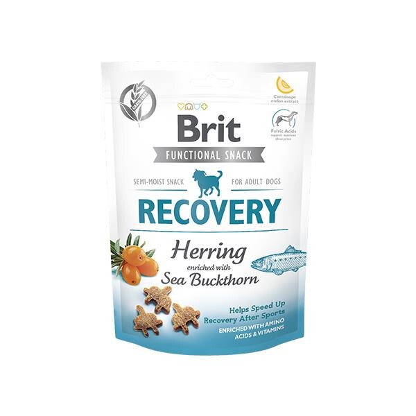 Brit Recovery Glutensiz Vitamin Ve Amino Asit İçeren Ringa Balıklı Köpek Ödül Maması 150 GR  | SRC: Barcode: 8595602540020