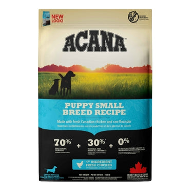 Acana Puppy Small Tahılsız Tavuklu ve Balıklı Küçük Irk Yavru Köpek Maması