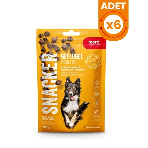 Mera Snacker Kanatlı Yumuşak Köpek Ödülü Maması