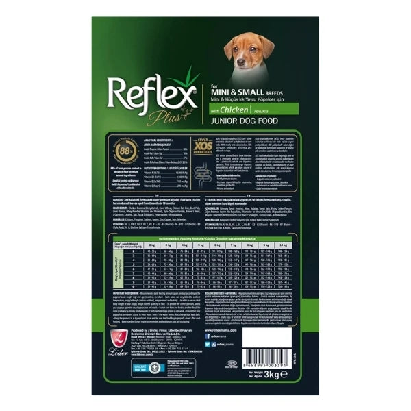 Reflex Plus Puppy Tavuklu Küçük Irk Yavru Köpek Maması