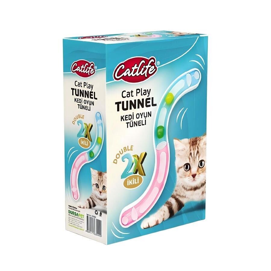 Catlife Double Kedi Oyun Tüneli 2'LI  | SRC: Barcode: 8681475639999