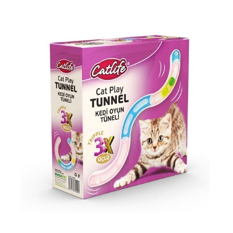 Catlife Triple Kedi Oyun Tüneli 3'LÜ  | SRC: Barcode: 8681475640001