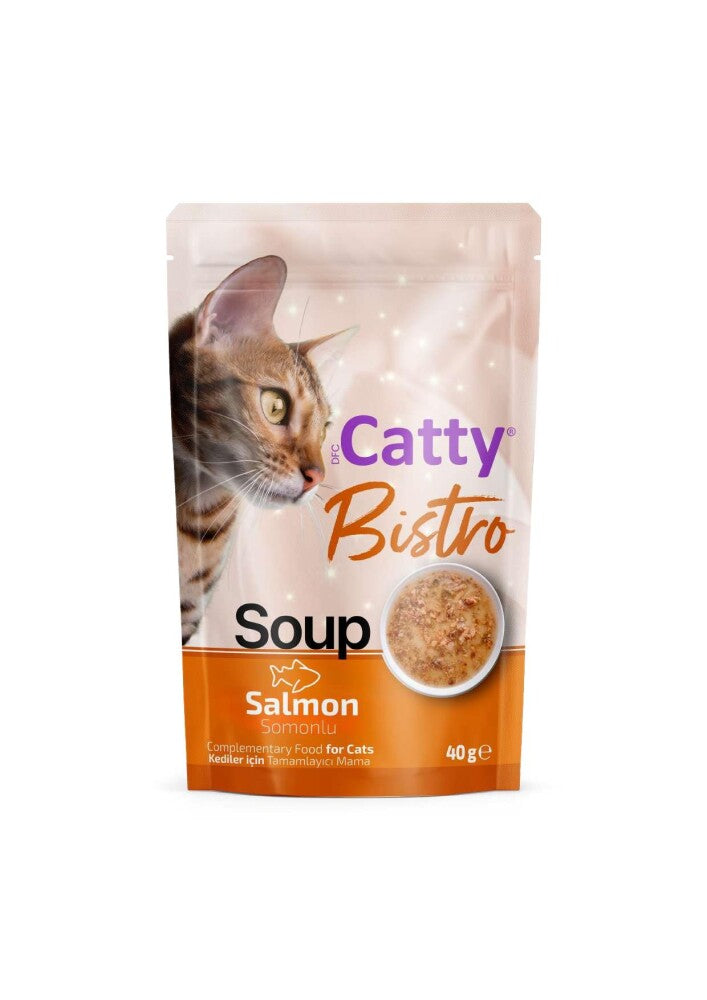 Catty Bistro Somonlu Kedi Çorbası 40 GR  | SRC: Barcode: 8680542872581