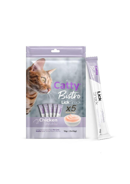 Catty Bistro Tavuklu Kısır Kedi Krema Ödülü 5 X 14 GR  | SRC: Barcode: 8680542872468
