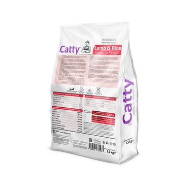 Catty Kuzulu Ve Pirinçli Yetişkin Kedi Maması 1.5 KG  | SRC: Barcode: 8680542871638