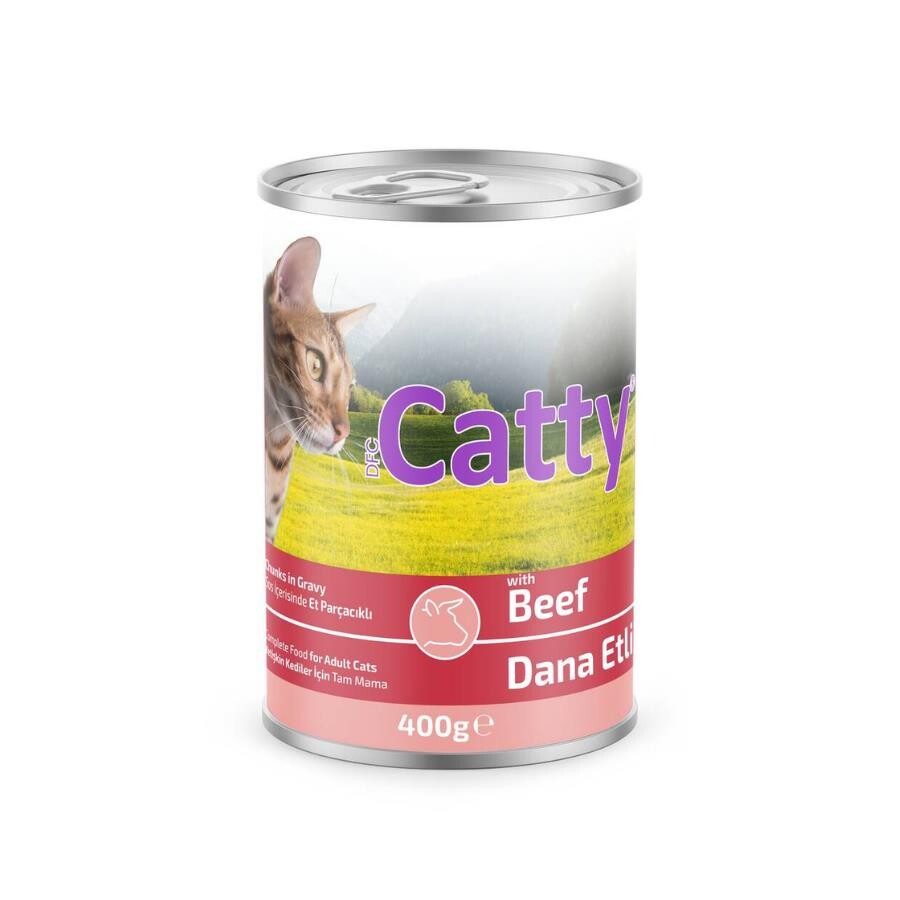 Catty Soslu Dana Etl Kedi Konservesi 400 GR  | SRC: Barcode: 8680542871546