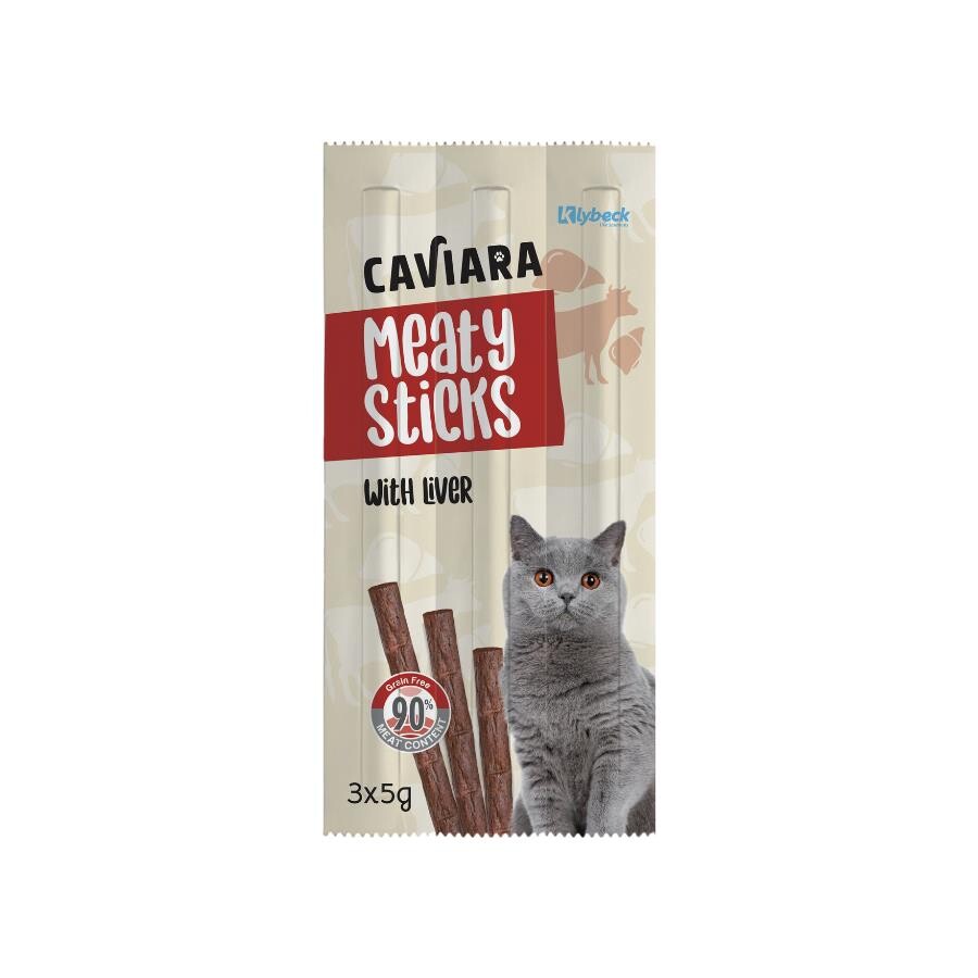 Caviara Ciğerli Kedi Ödül Maması 3X5 GR  | SRC: Barcode: 7640297841585