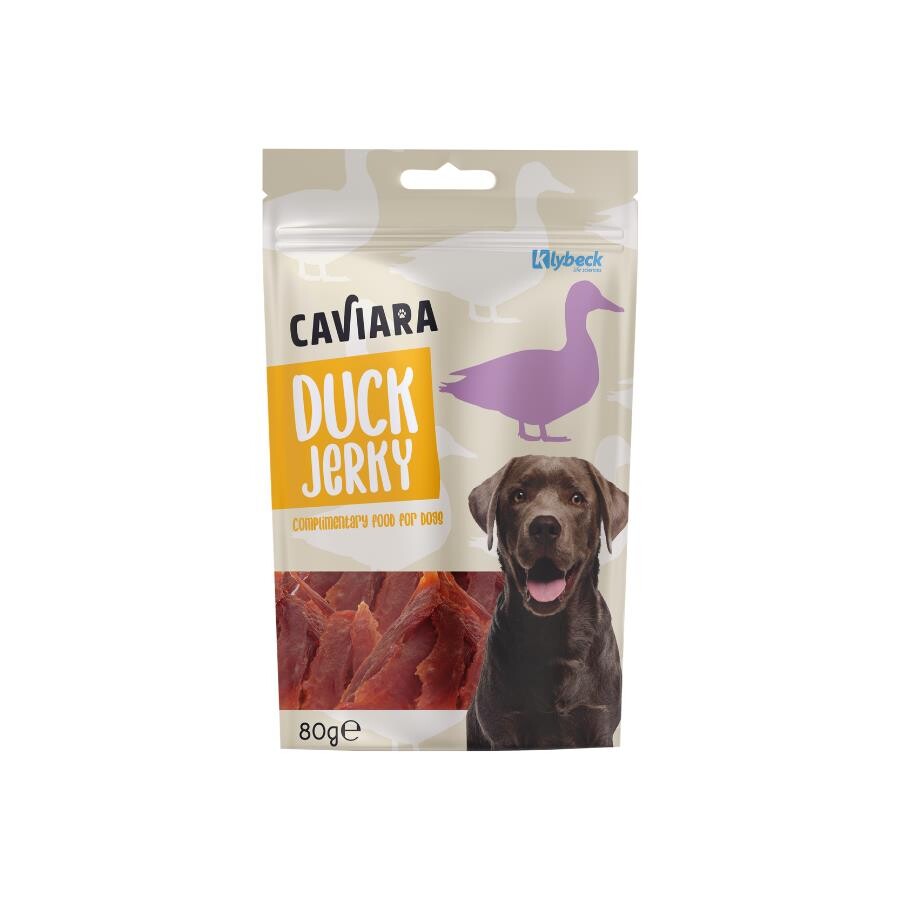 Caviara Kurutulmuş Ördek Köpek Ödül Maması 80 GR  | SRC: Barcode: 7640297840779