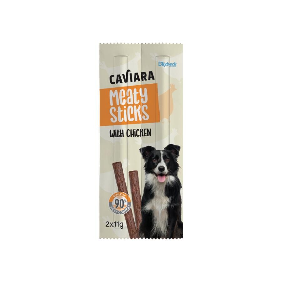 Caviara Tavuklu Köpek Ödül Maması 2X11 GR  | SRC: Barcode: 7640297841639