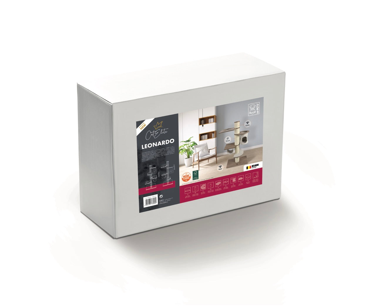 M-Pets Catelite Leonardo Kule Kedi Tırmalama Tahtası