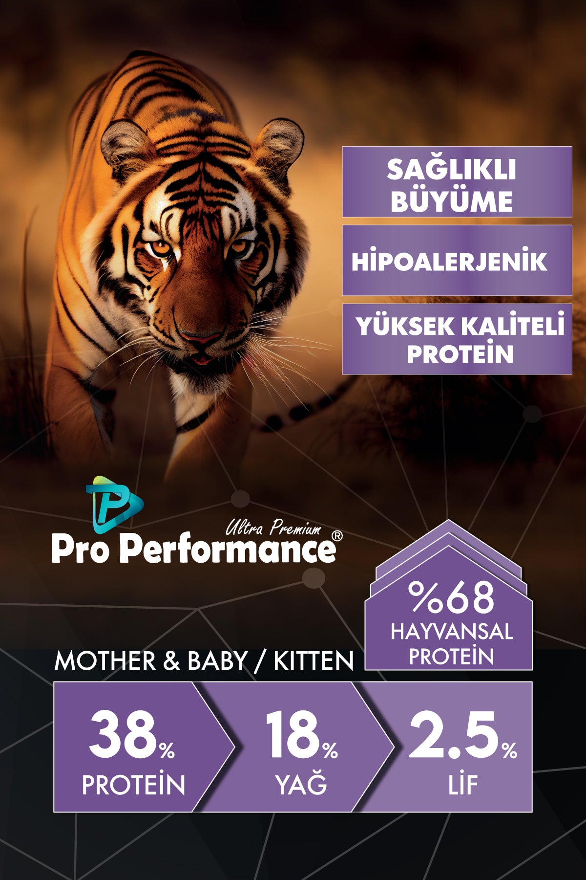 Pro Performance Mother&Baby Kuzulu ve Pirinçli Anne ve Yavru Kedi Maması