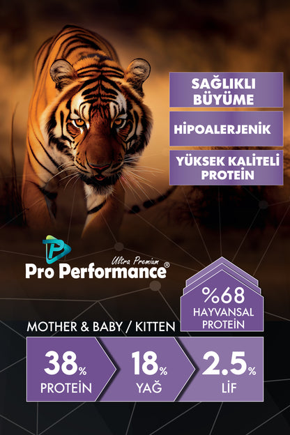 Pro Performance Mother&Baby Kuzulu ve Pirinçli Anne ve Yavru Kedi Maması