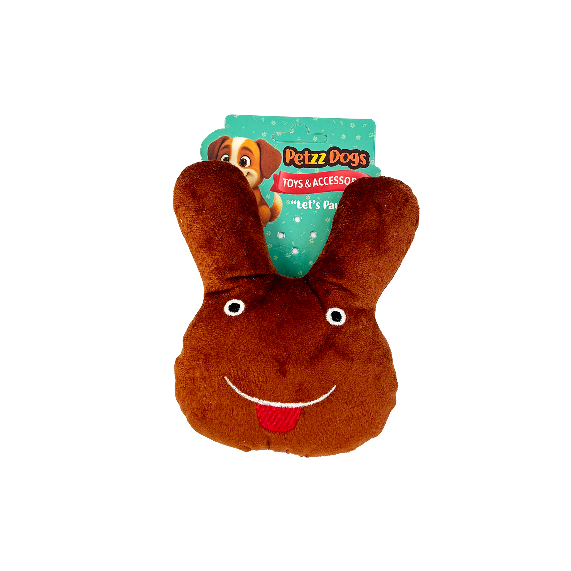 PetzzDogs Sparky Sesli Dayanıklı Peluş Köpek Çiğneme Oyuncağı