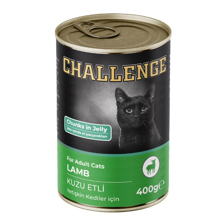 Challenge Kuzu Etli Yetişkin Kedi Konservesi 400 GR TEKLI  | SRC: Barcode: 8690286595721