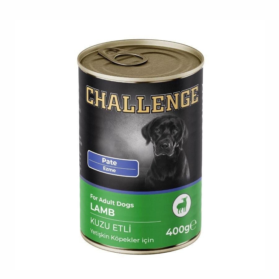 Challenge Pate Kuzu Etli Yetişkin Köpek Konservesi 400 GR  | SRC: Barcode: 8690286595776