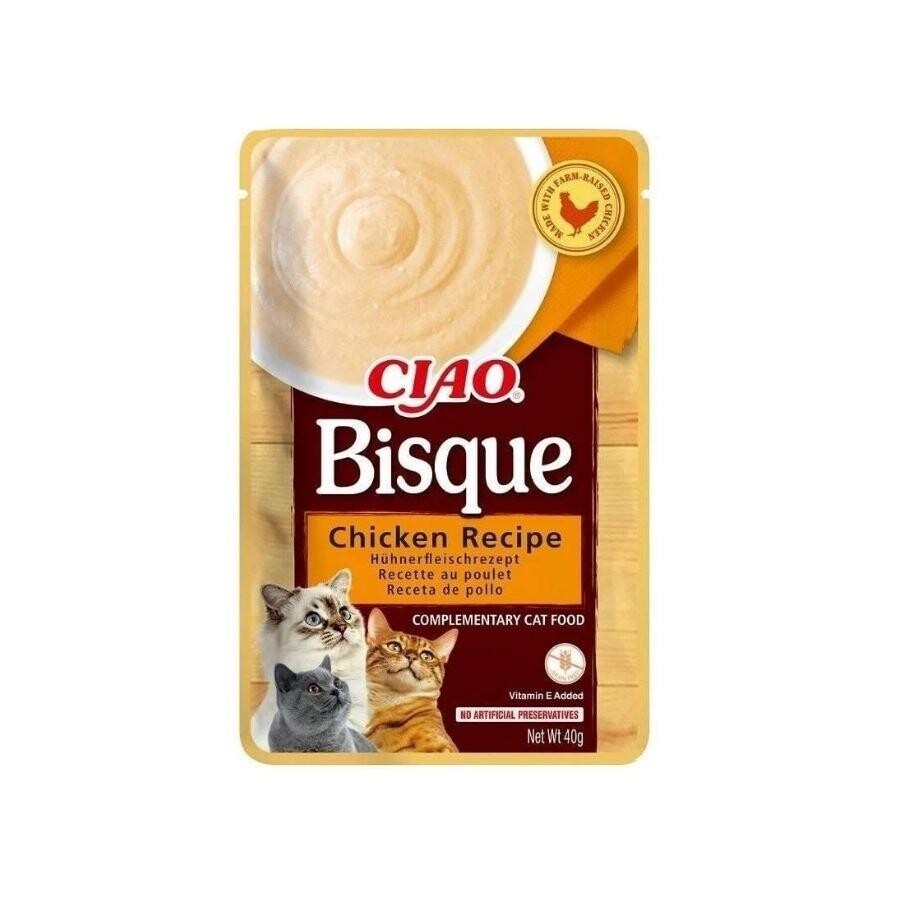 Ciao Bisque Tavuklu Sıvı Krema Kedi Ödülü 40 GR  | SRC: Barcode: 4262365738530