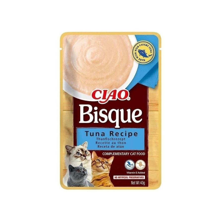 Ciao Bisque Ton Balıklı Sıvı Krema Kedi Ödülü 40 GR  | SRC: Barcode: 4262365738516