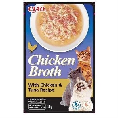 Ciao Chicken Churu Broth Ton Balıklı Ve Tavuk Sulu Kedi Ödül Maması 50 GR  | SRC: Barcode: 854871008715