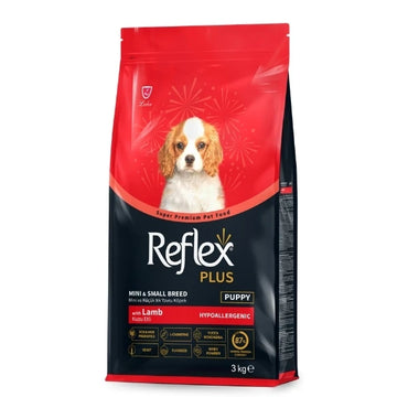 Reflex Plus Kuzu Etli Mini ve Küçük Irk Yavru Köpek Maması