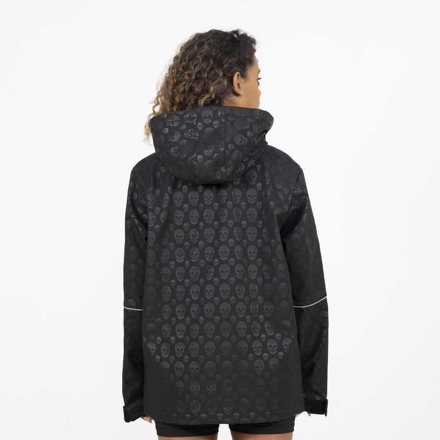 Lindo Dogs People Black Skull Unisex Yağmurluk