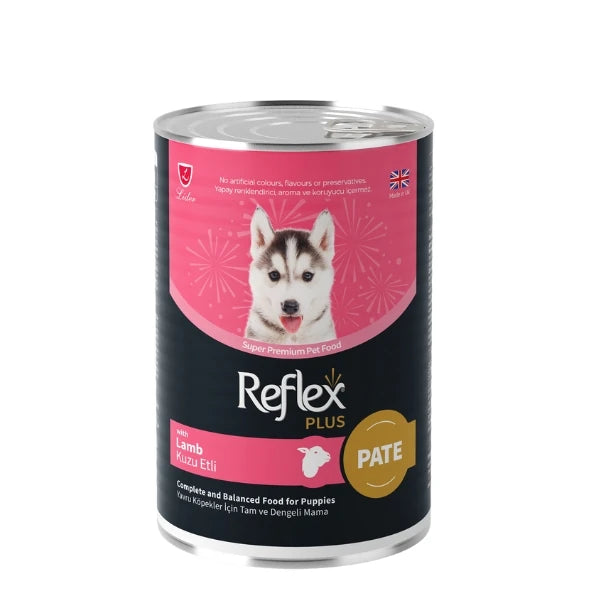 Reflex Plus Pate İçinde Kuzu Etli Yavru Konserve Köpek Maması