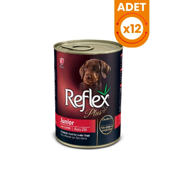 Reflex Plus Junior Kuzulu Yavru Konserve Köpek Maması